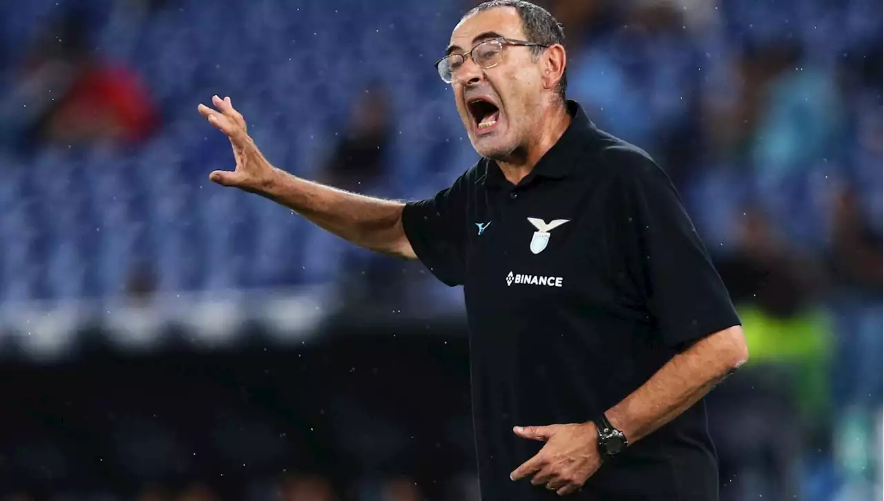 Lazio, Sarri: 'Arbitri prevenuti con noi, urgono provvedimenti'