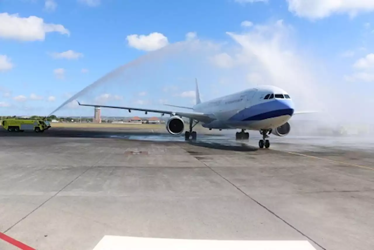 Bandara I Gusti Ngurah Rai Layani Penerbangan Perdana Maskapai China Airlines