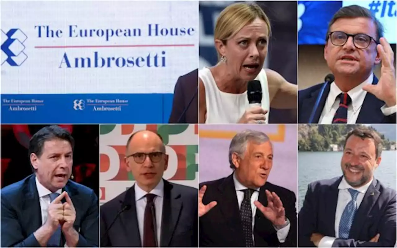 Forum Ambrosetti, attesa per workshop con 6 leader politici