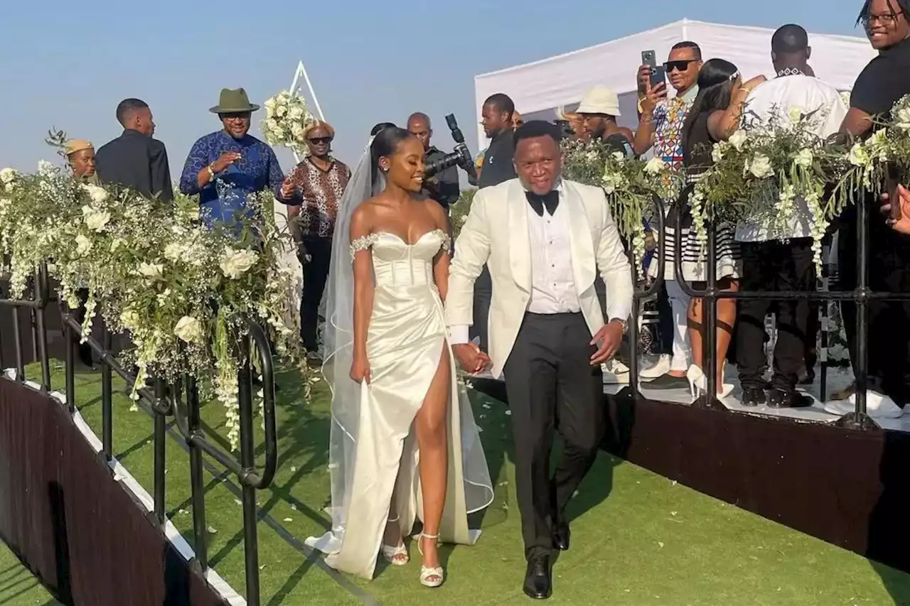 K Naomi ‘blessed and grateful’ after white wedding | The Citizen