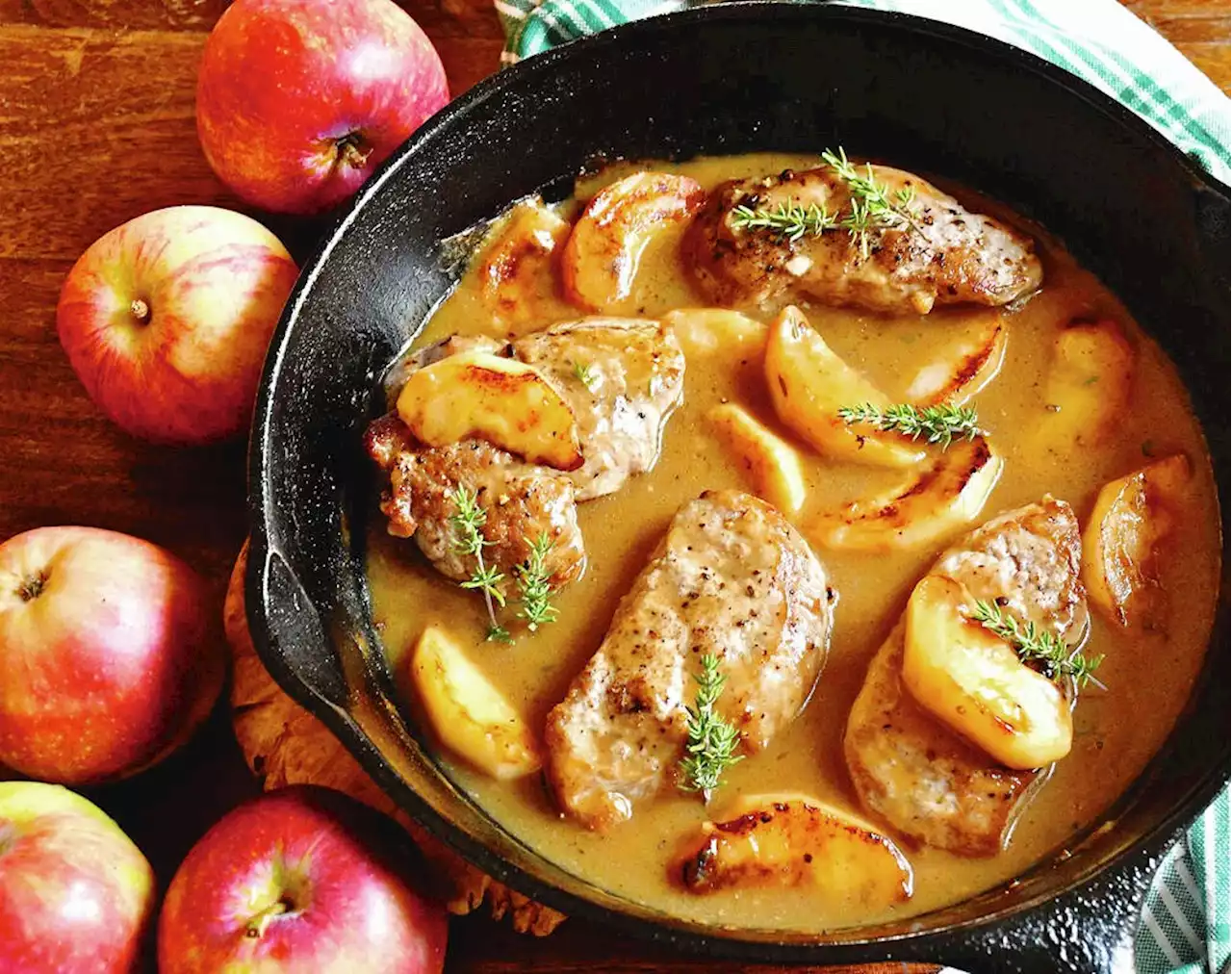 Eric Akis: Pork and apples a tasty combo in seasonal dish