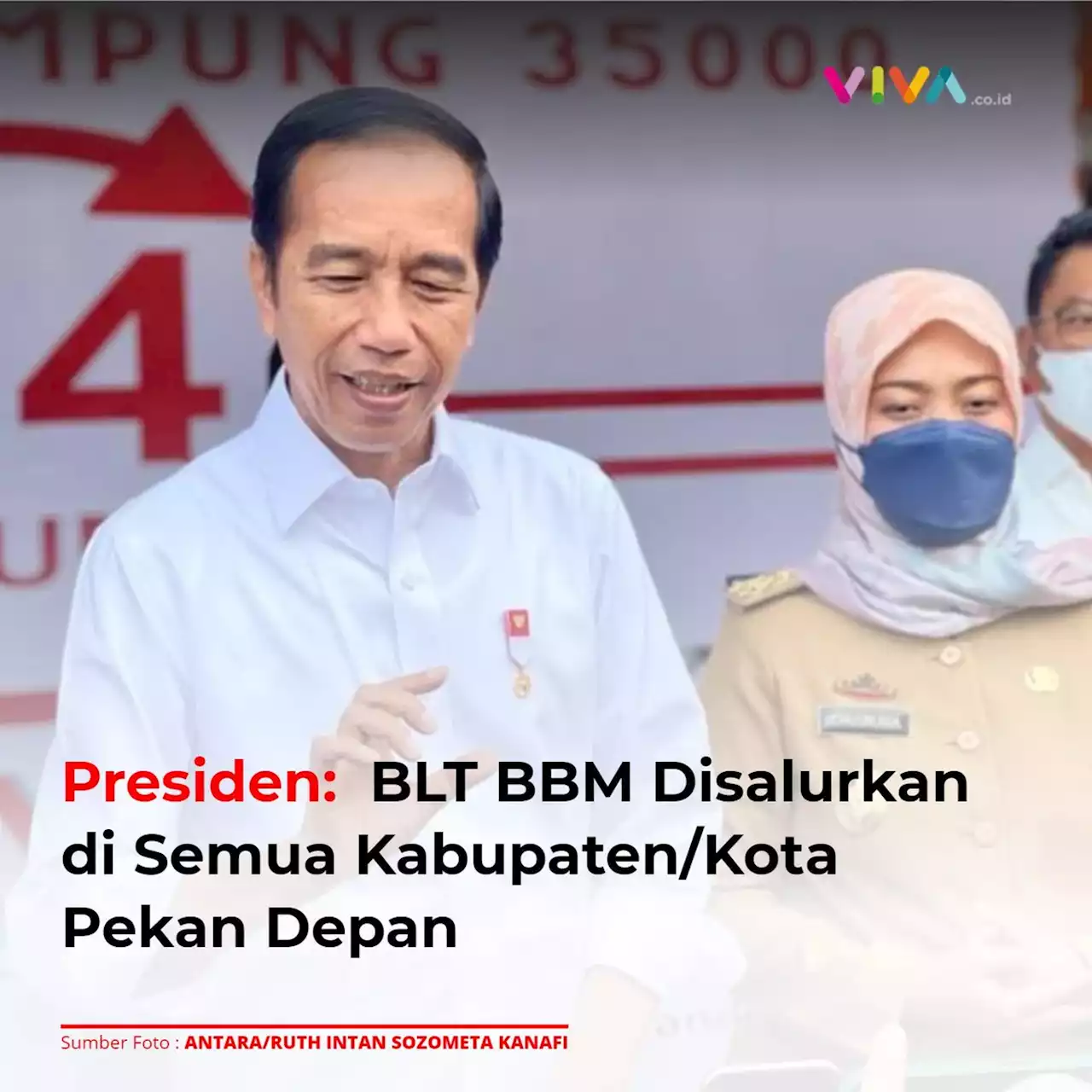 Presiden: BLT BBM Disalurkan di Semua Kabupaten/Kota Pekan Depan