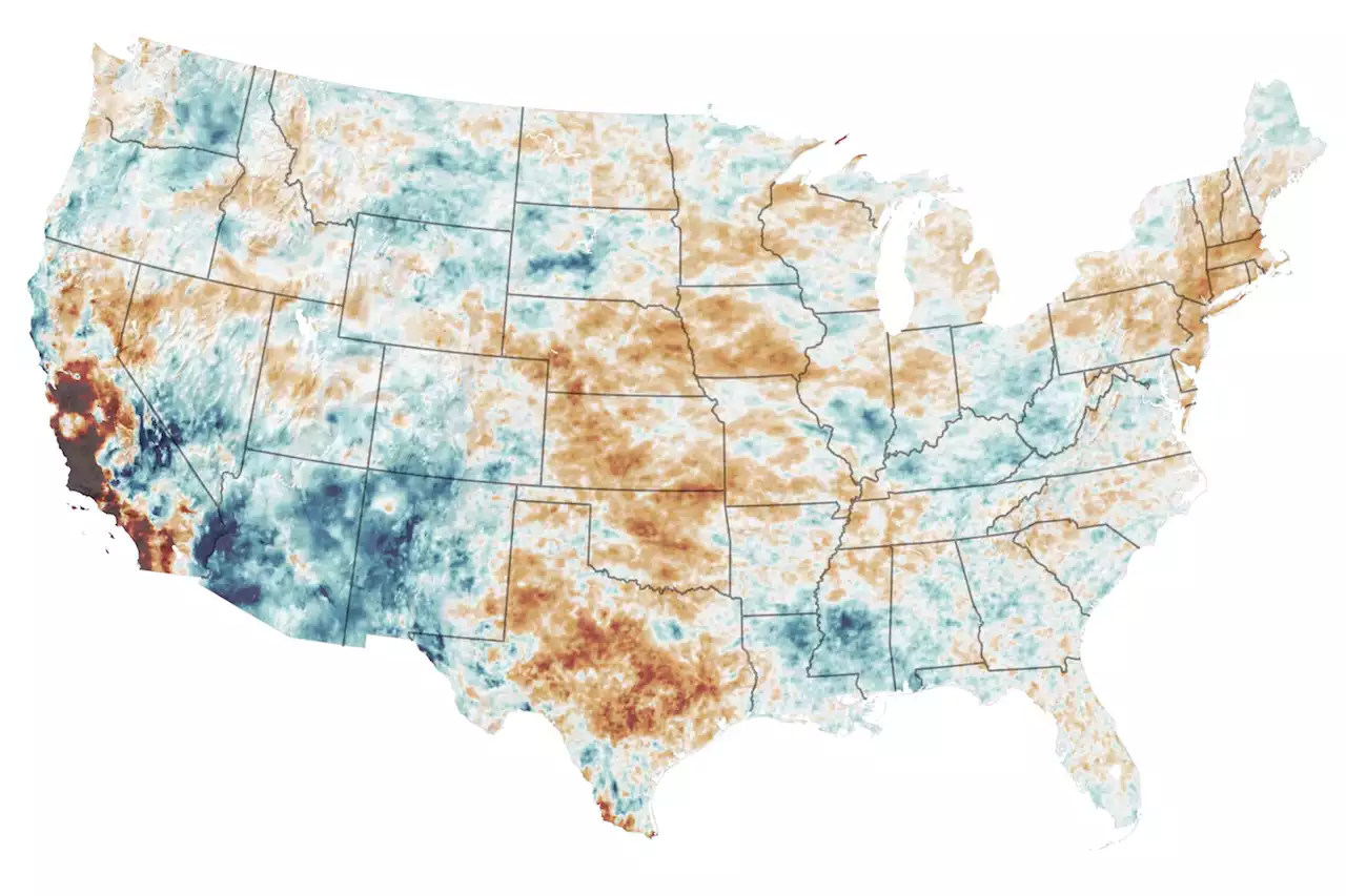 Mapping this summer’s extreme divide in rain and drought