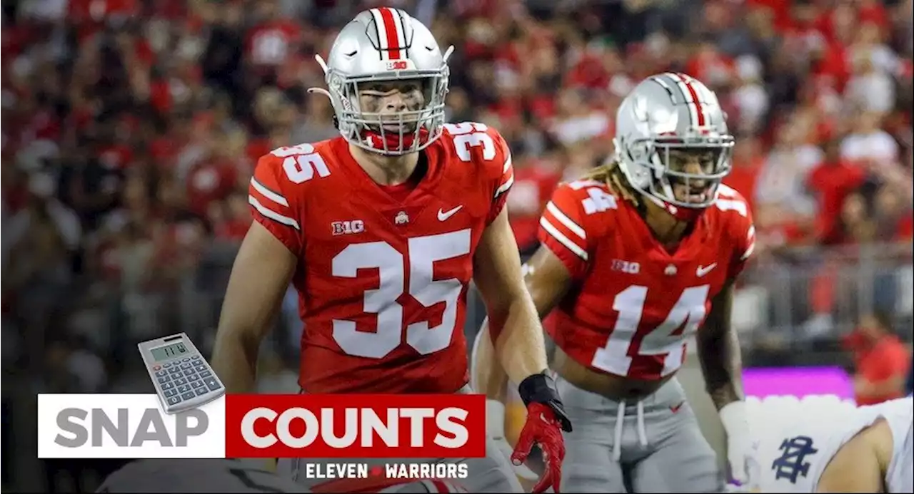 Snap Counts: 52 Ohio State Players See Action Against Notre Dame As Buckeyes Keep Rotations Tight in Season Opener