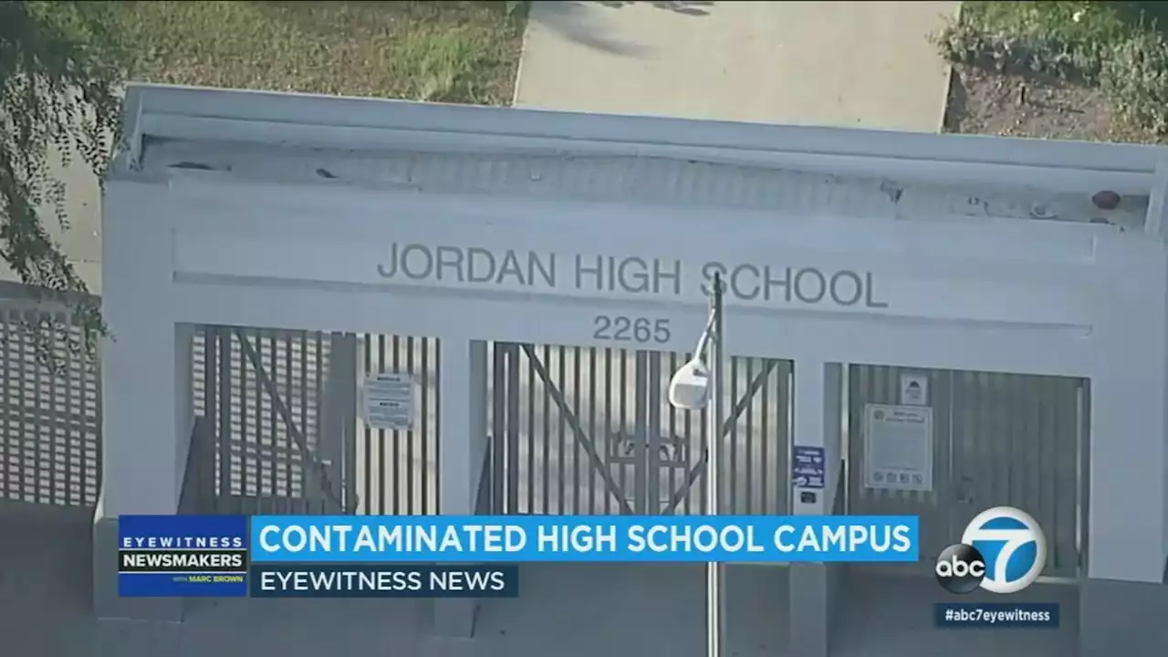 Newsmakers examines environmental hazards at Jordan High School in Watts