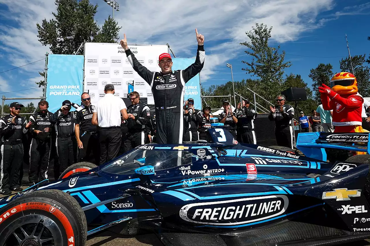 IndyCar Portland: McLaughlin wins, Power stretches points lead