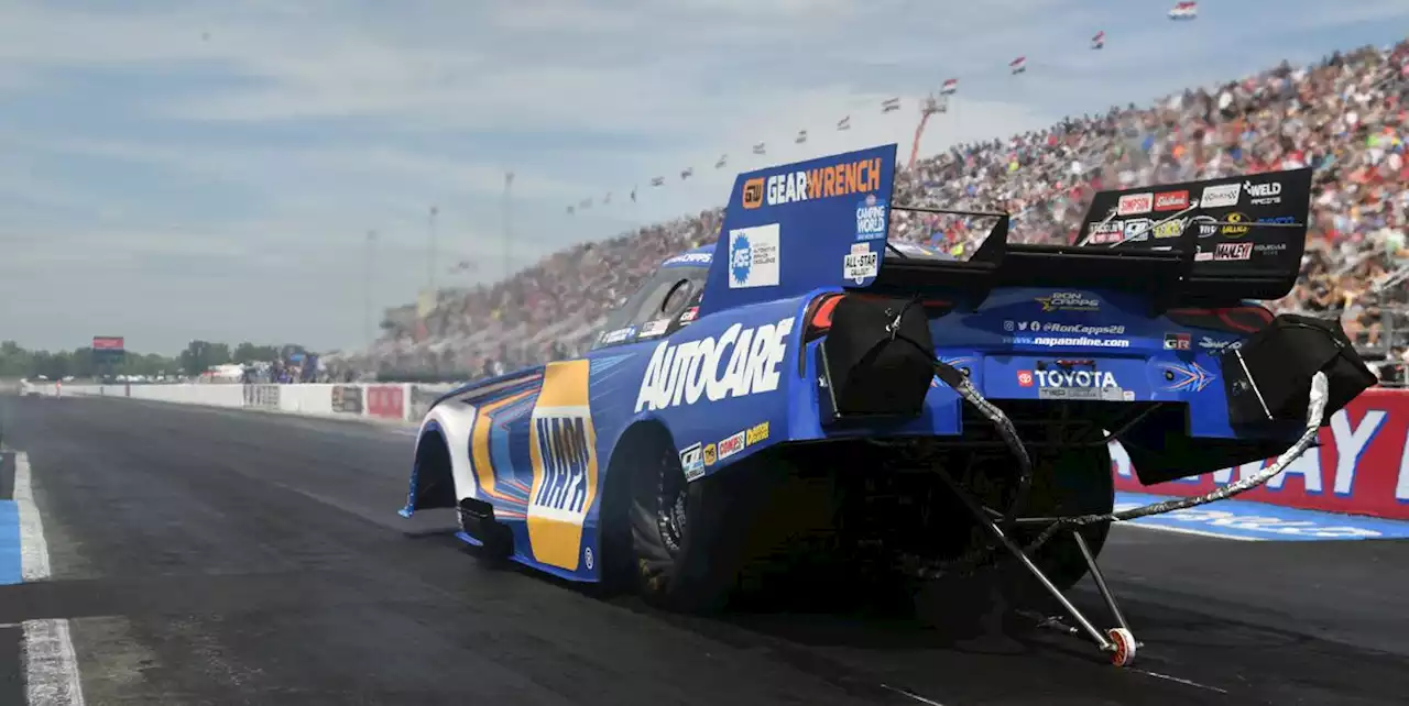 NHRA Funny Car Champ Capps Waiting for 'Dale Earnhardt Daytona Moment'