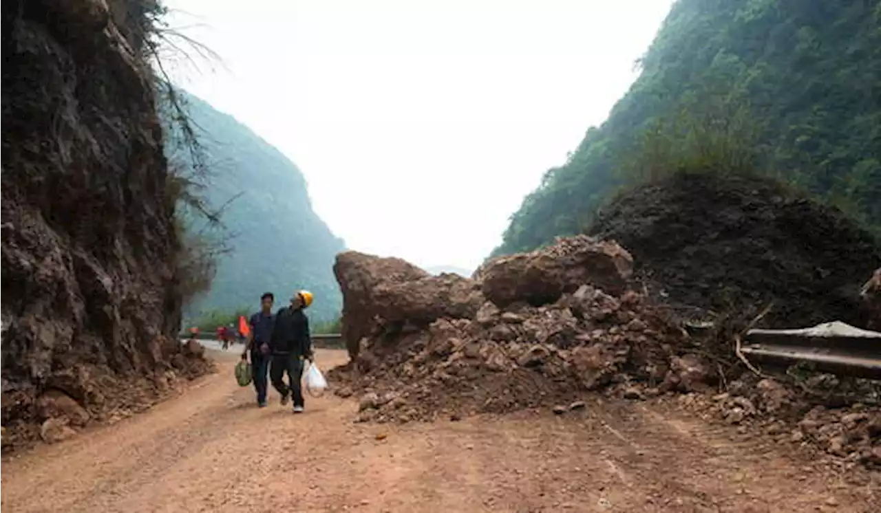 Gempa di Tiongkok Picu Tanah Longsor, 21 Orang Tewas