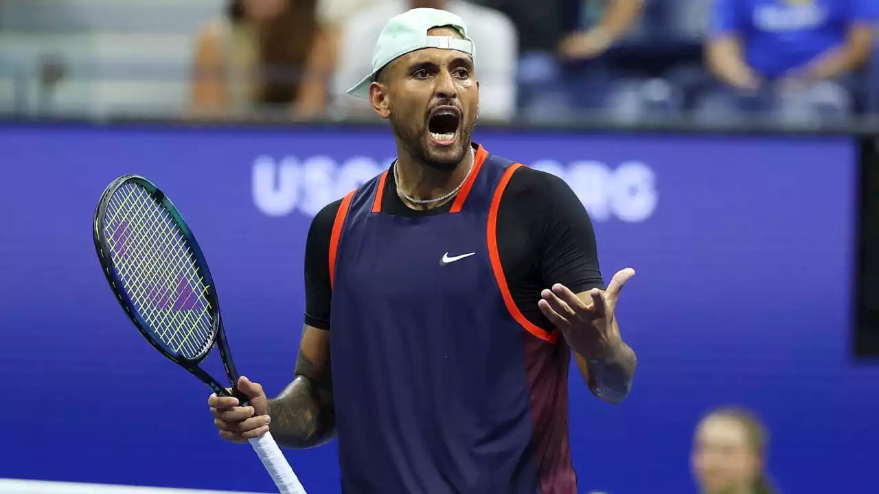 US Open: Kurioser Punktverlust von Kyrgios gegen Medwedew