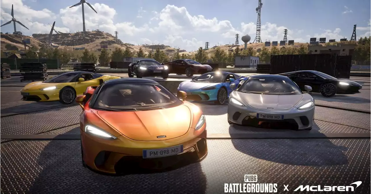 McLaren Will Add Multiple Cars To PUBG Battlegrounds In New Crossover