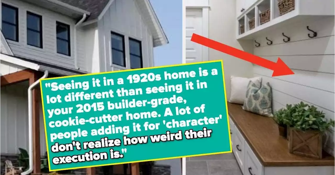 'I Give Them Another 6 Months': People Are Sharing Which Home Design 'Trends' Are Soon-To-Be Dated