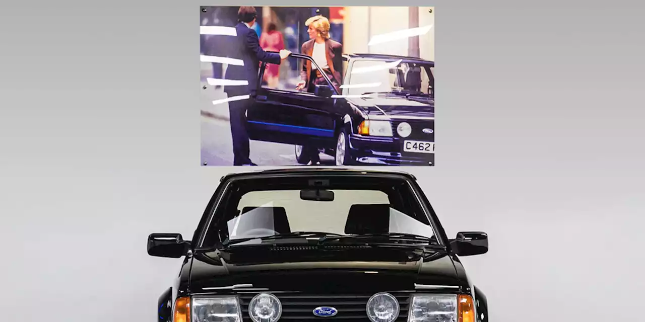 Ford Escort RS2 Turbo, Ex–Diana, Princess of Wales, Fetches $850,000 at Auction