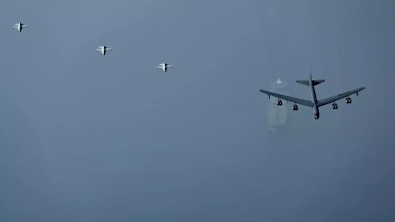 US B-52 bombers fly over Middle East amid tensions with Iran