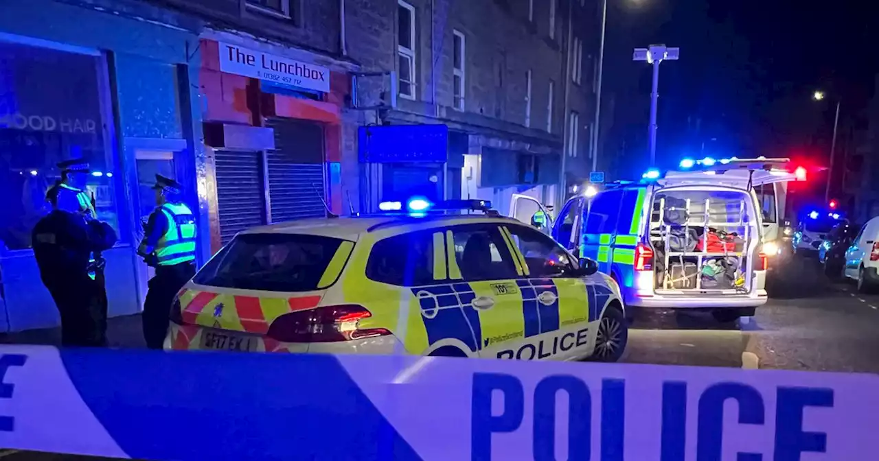 Man dies after 'fall from window' as emergency services close off Scots street