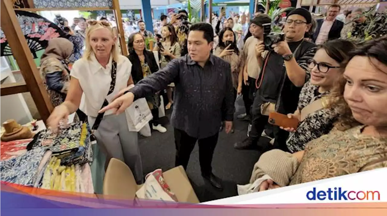 Erick Thohir Puji BUMN Berangkatkan UMKM ke Pameran di Belanda