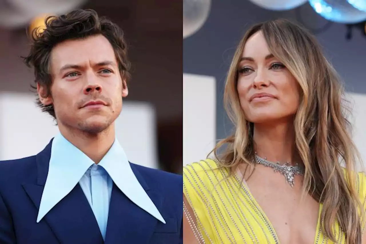 Harry Styles & Olivia Wilde Attend The Red Carpet Premiere Of ‘Don’t Worry Darling’