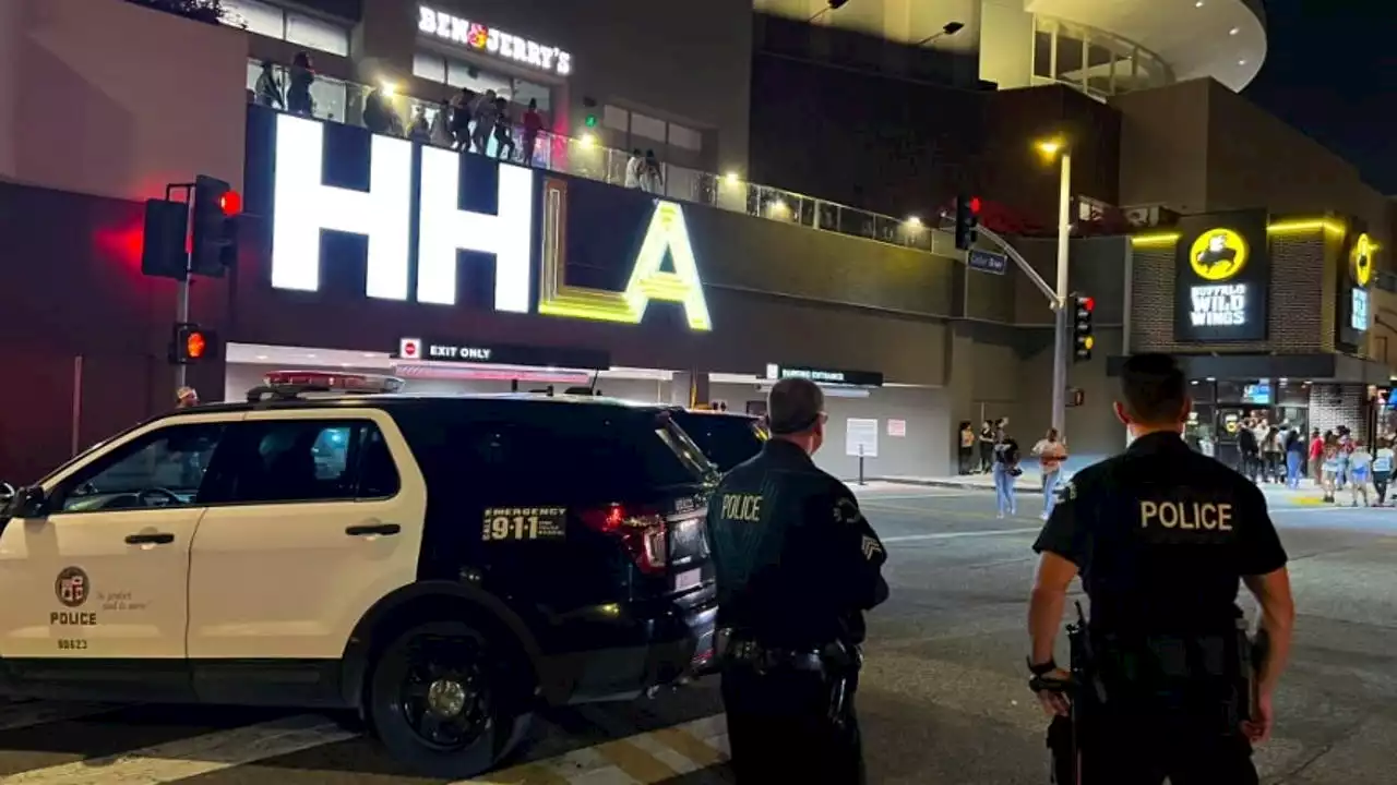 More than 100 teens gather at Howard Hughes Center in Westchester; security guard injured: LAPD