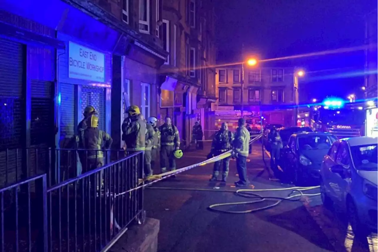 Resident wakes up with 'soot up his nose' as fire breaks out in East End