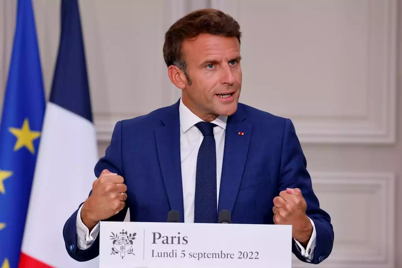 France, Germany will help each other face energy crisis, Macron says