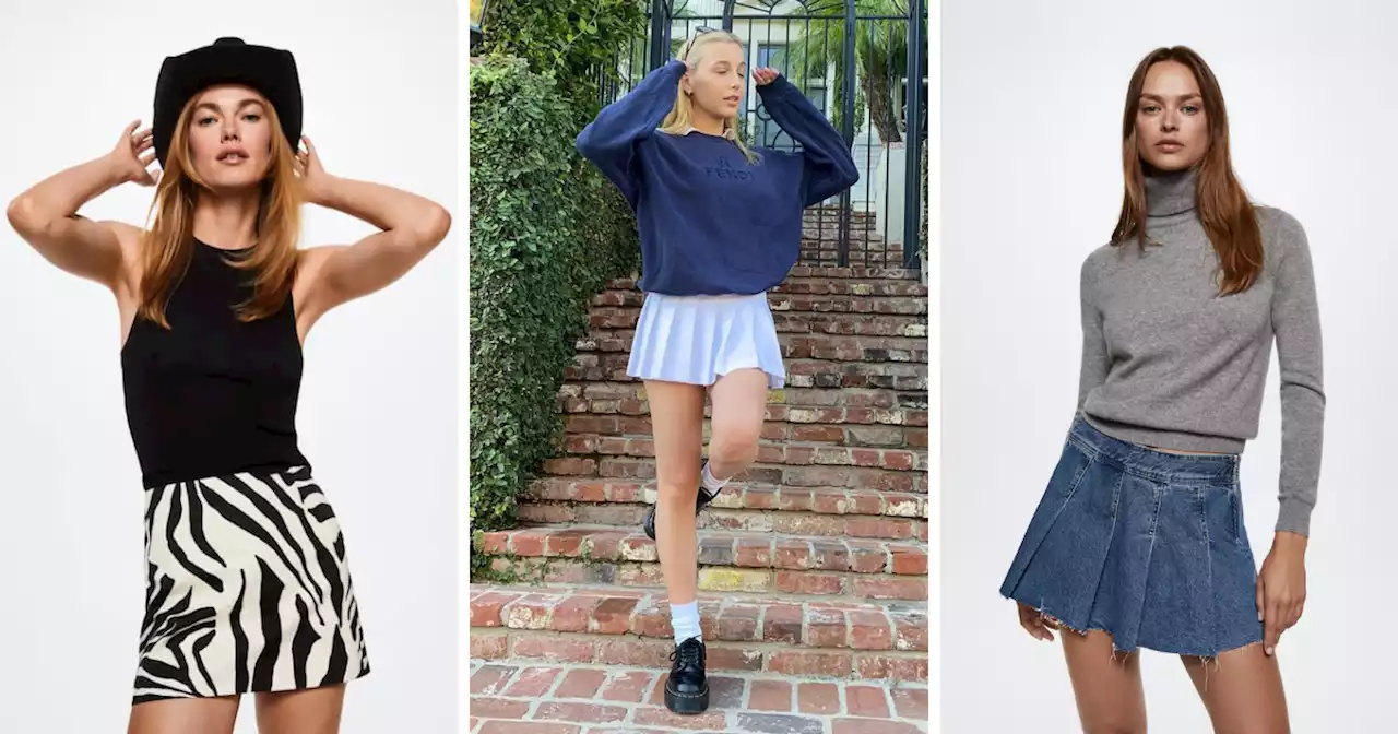 Mango : 10 minijupes ultra tendances pour être sexy à la rentrée