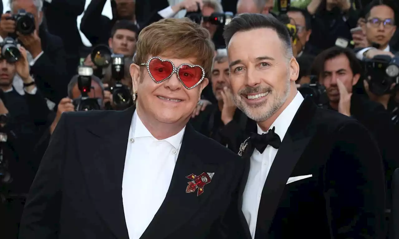 Elton John and David Furnish mark end of family summer holiday with candid new photo