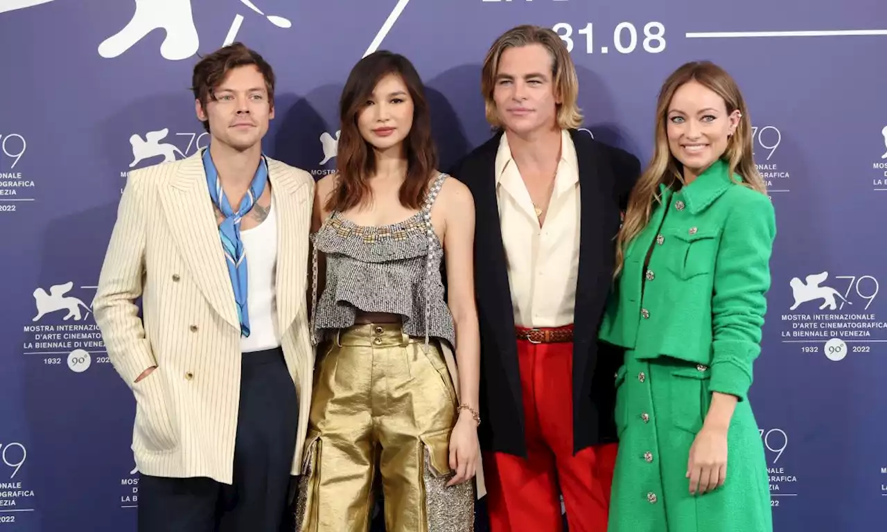 Harry Styles and Olivia Wilde make their red carpet debut at the Venice Film Festival