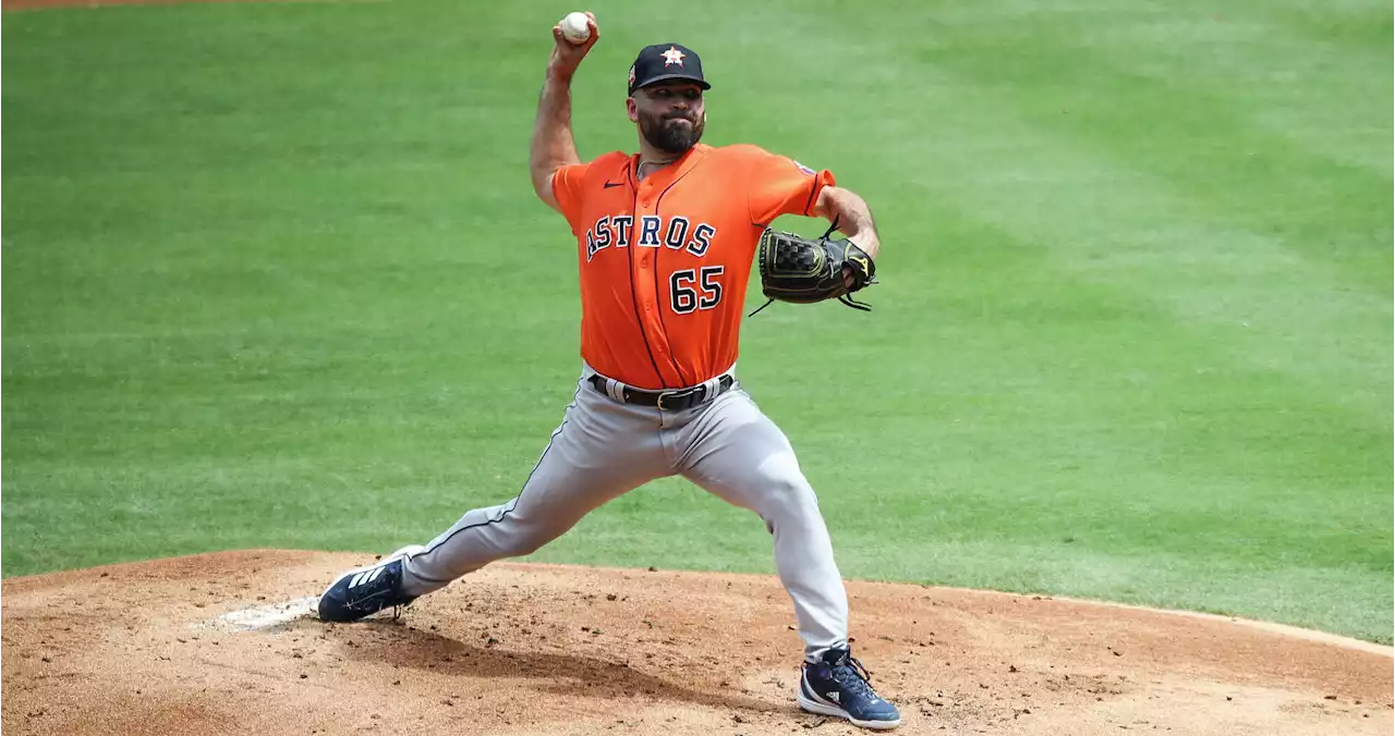 José Urquidy stellar as Astros beat the Angels and the heat