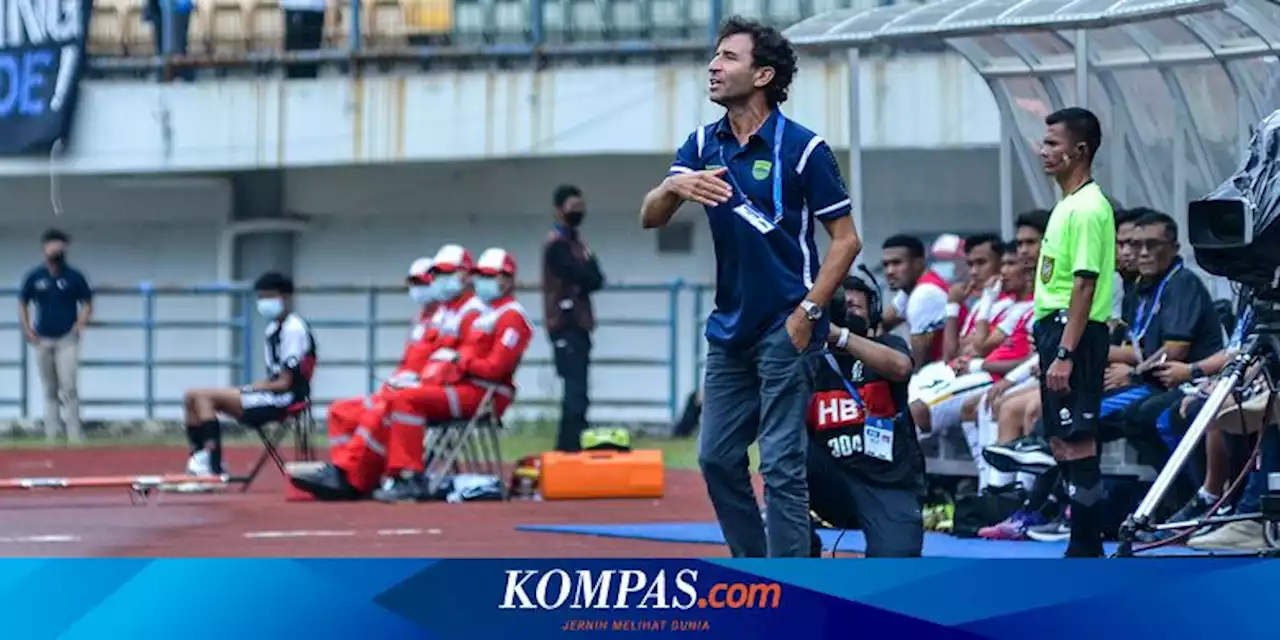 Persib Vs RANS Nusantara, Debut Manis, Luis Milla Catat Plus dan Minus