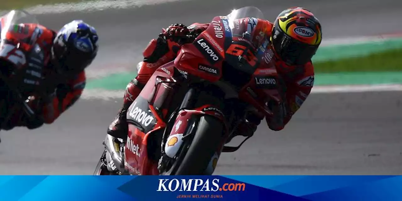 Ukir Rekor di MotoGP San Marino, Bagnaia Kini Sejajar Rossi, Marquez dan Lorenzo