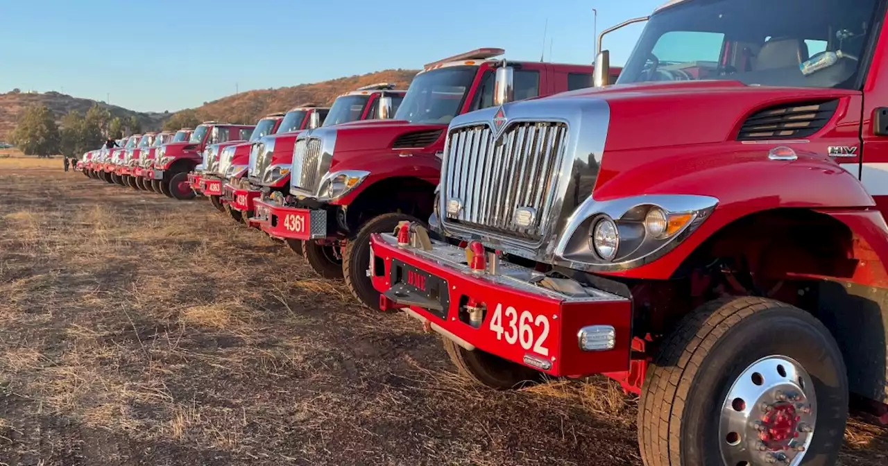 Border 32 Fire near Tecate now 90% contained