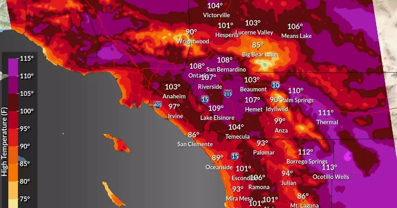 Record-high temperatures set to continue in San Diego