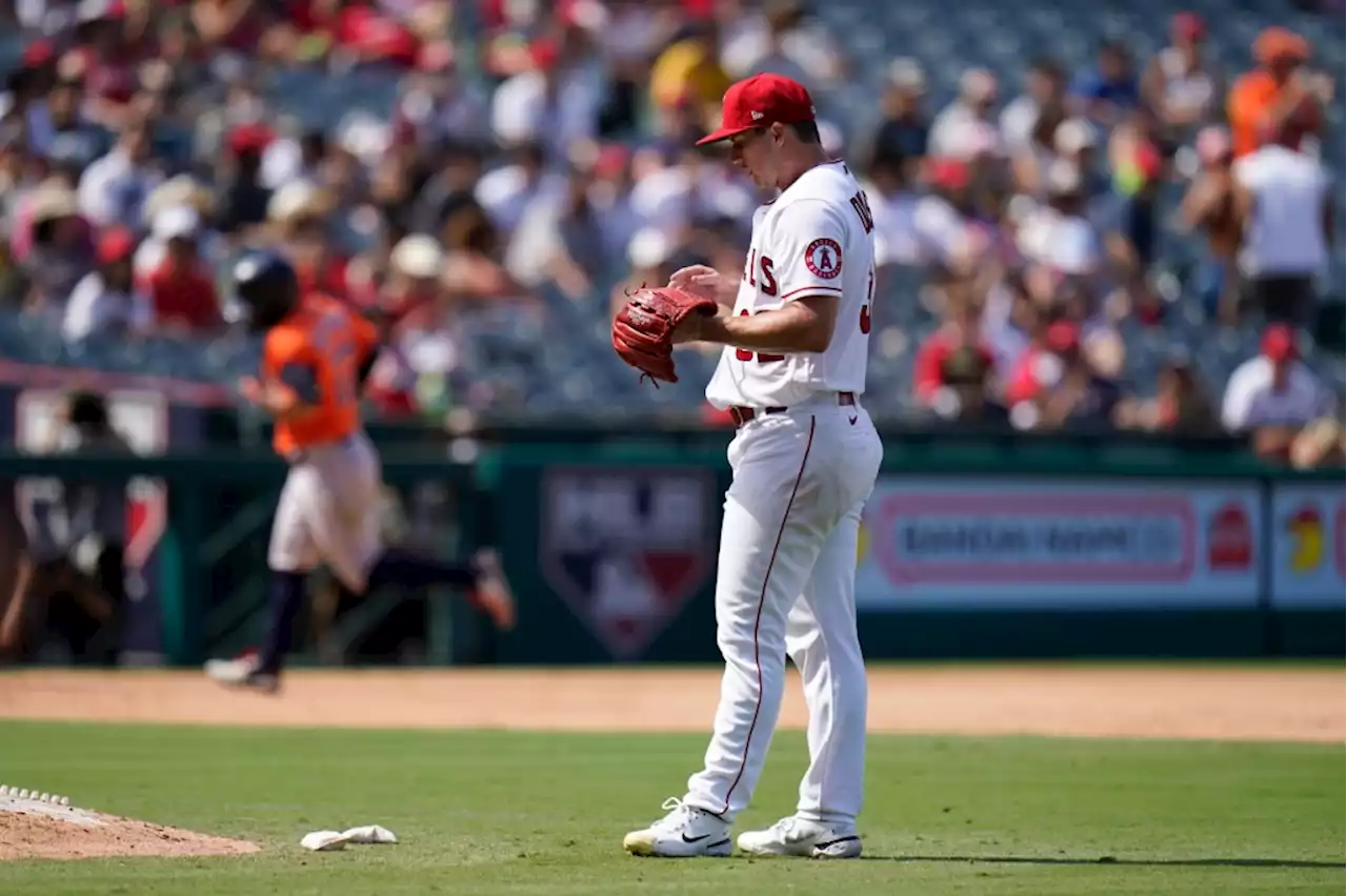 Angels’ Tucker Davidson settles down, but Angels lose to Astros