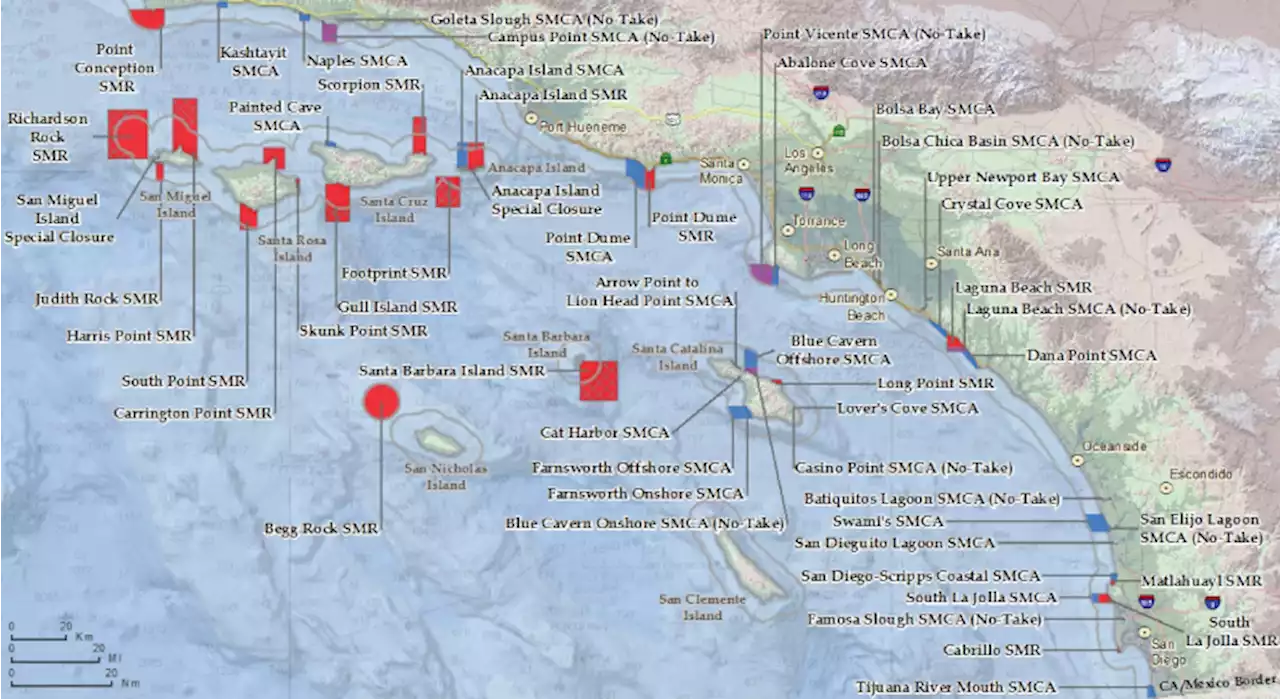 California’s network of 124 Marine Protected Areas is ready for its 10 year review