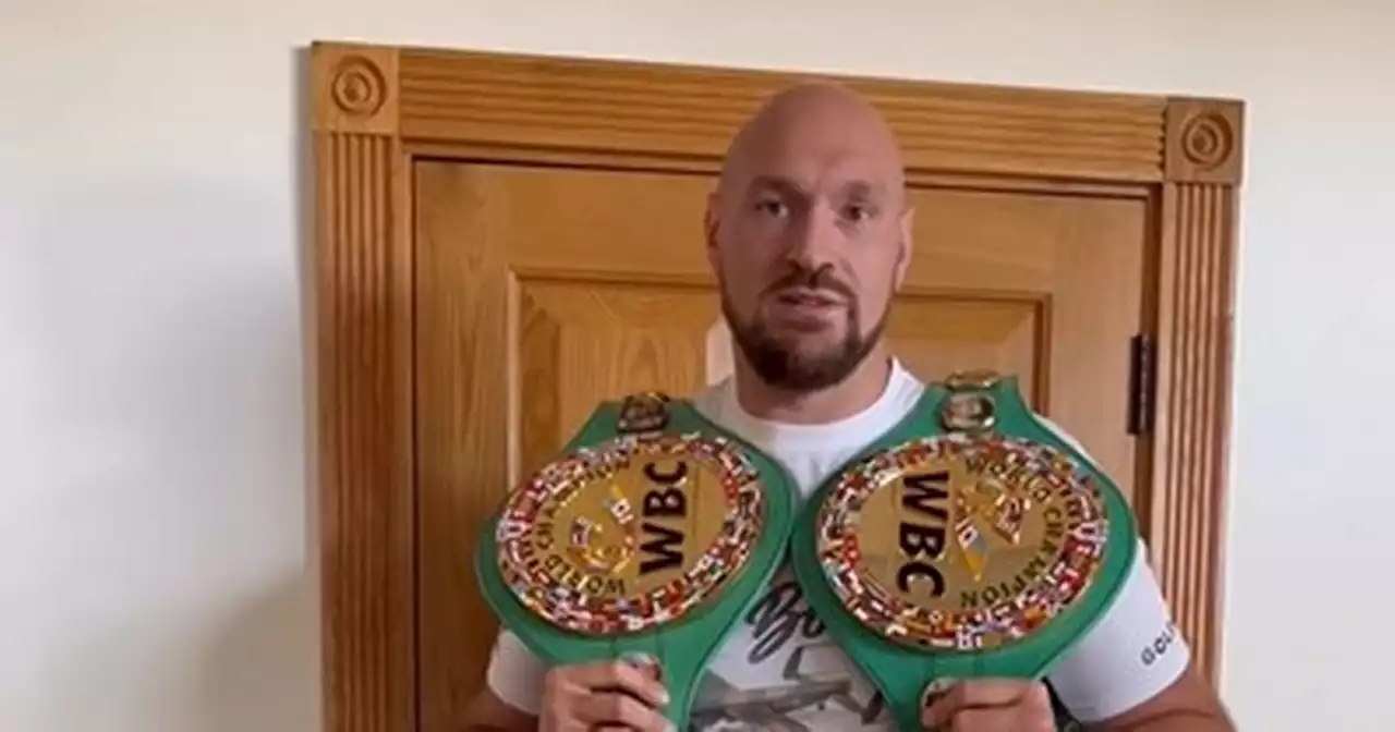 Tyson Fury officially challenges Anthony Joshua to world title fight