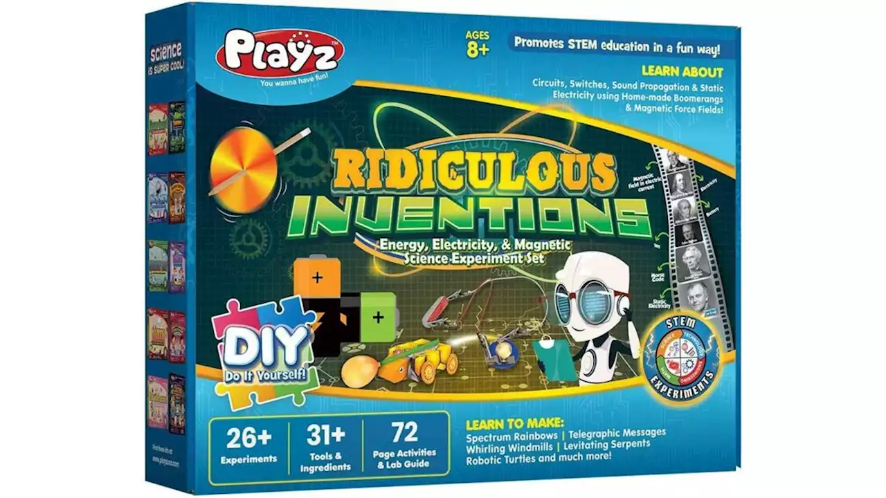 Master the sciences with this Ridiculous Inventions science kit, now 45% off