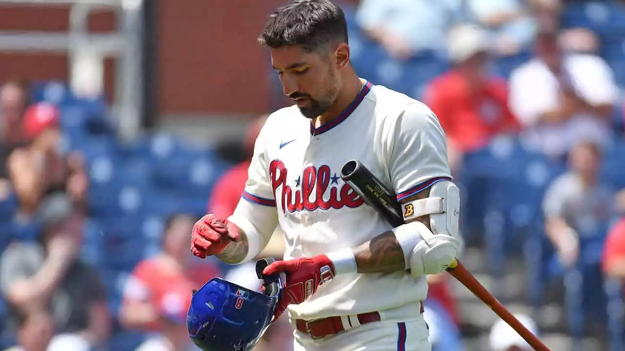 Nick Castellanos Placed on Injured List, Phillies Call Up Dalton Guthrie