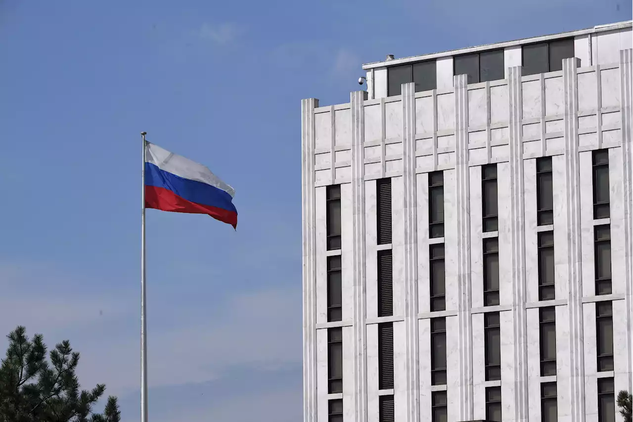 Explosion at Russian embassy, two diplomats reportedly killed