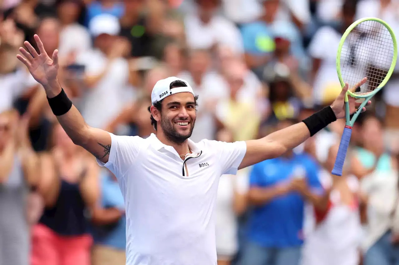 Italy’s Matteo Berrettini continues to impress amid run to US Open quarterfinal