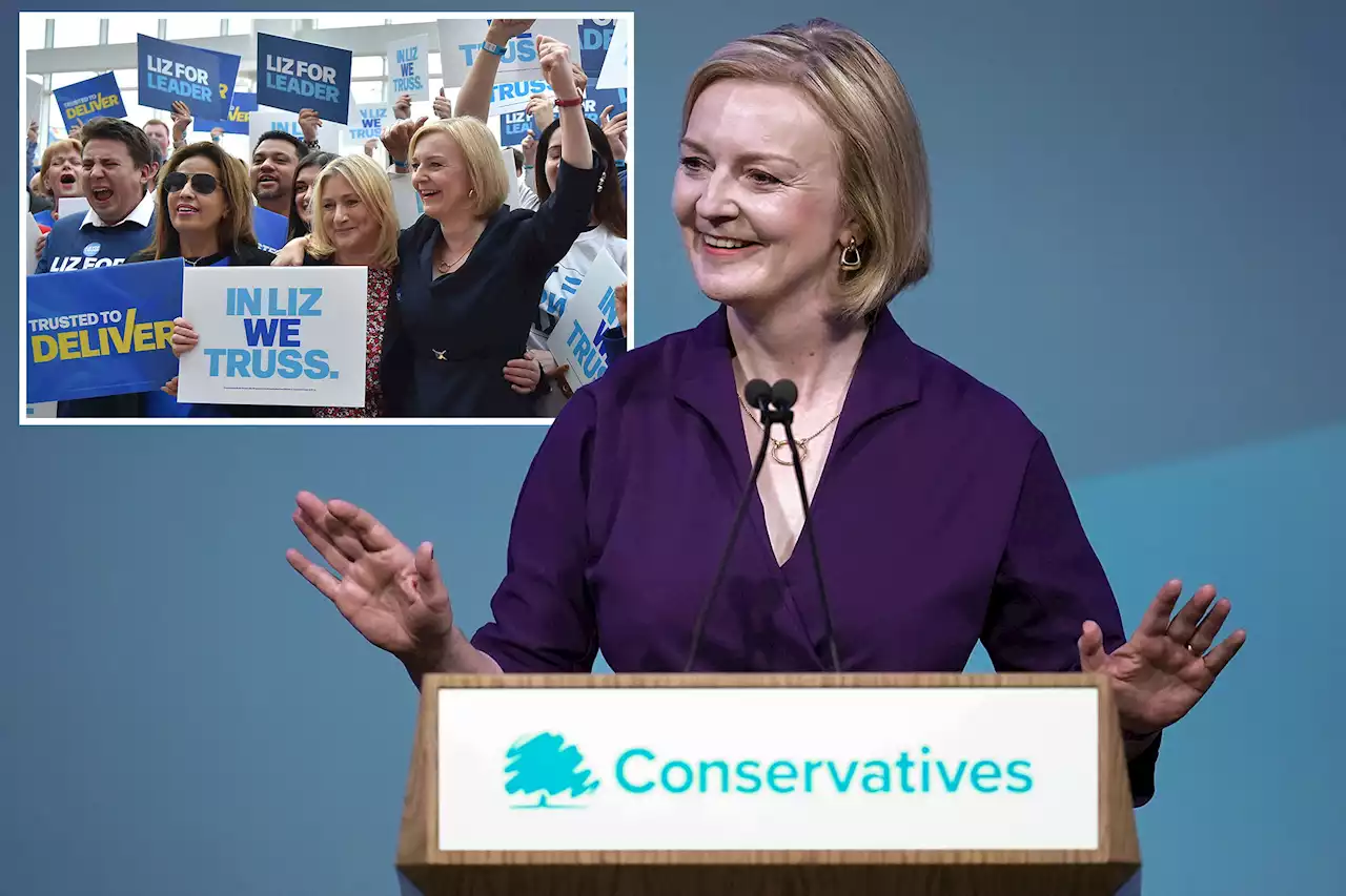 Liz Truss named as Britain’s next prime minister