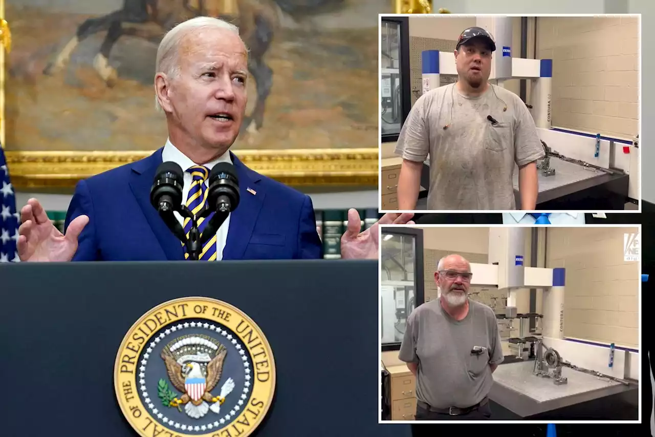 Pennsylvania iron workers blast Biden’s student loan forgiveness