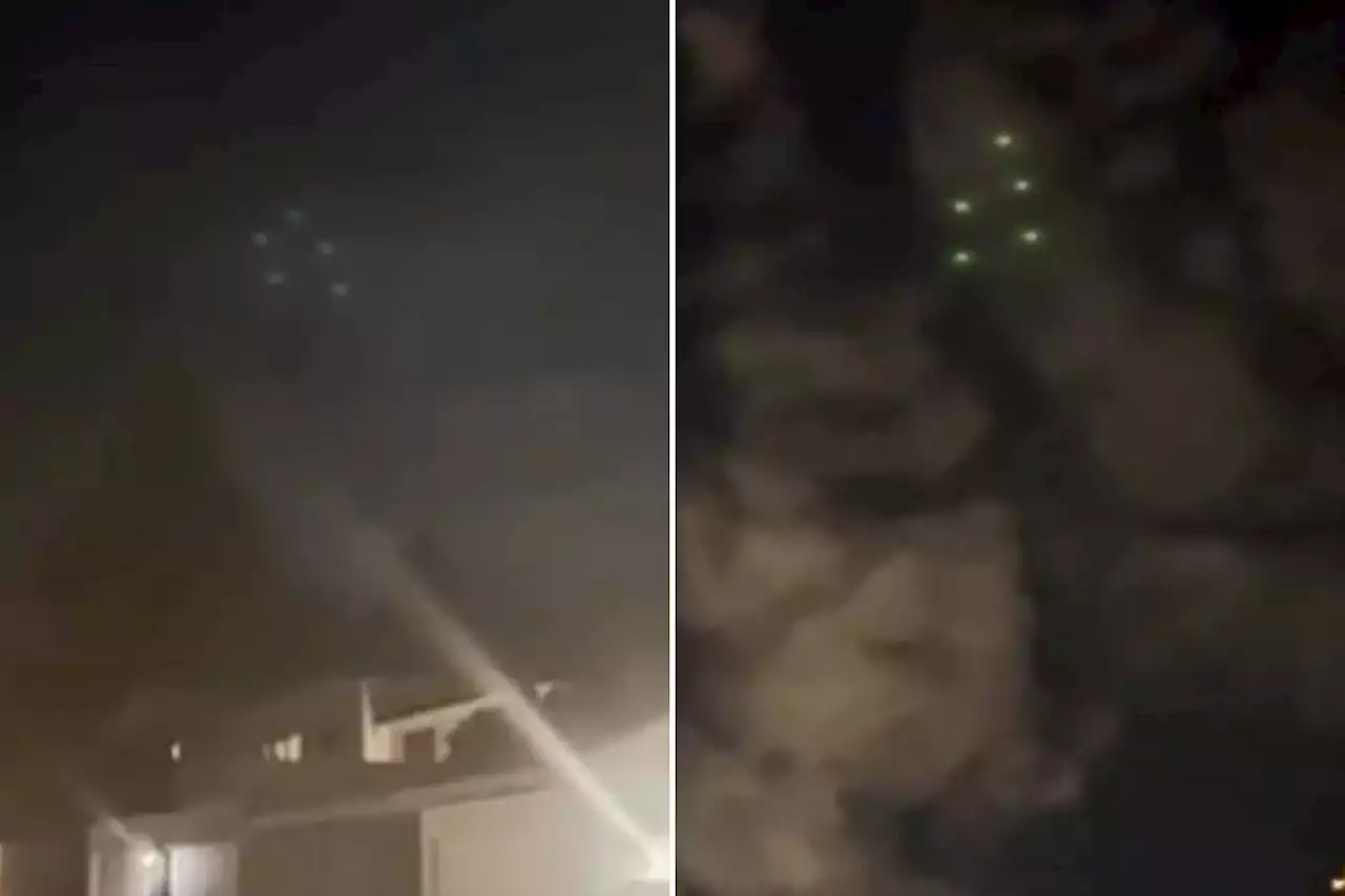 UFO sighting or drones? Strange lights captured in Texas sky