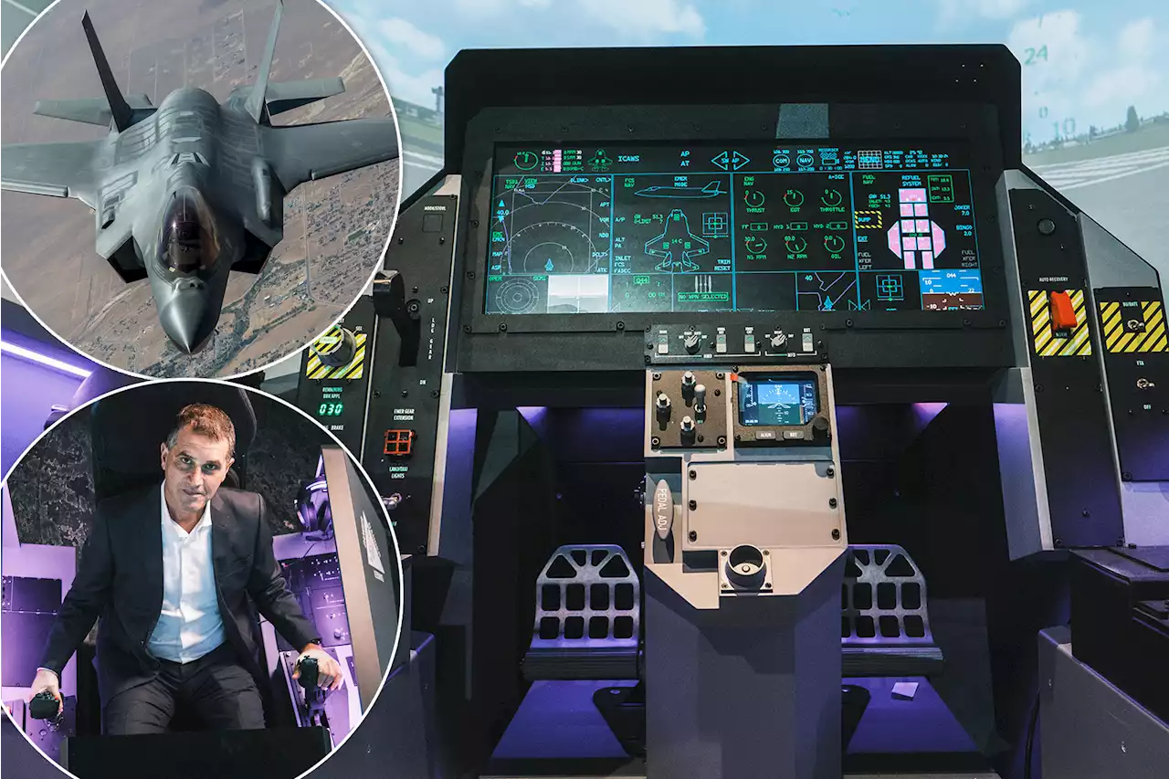 What it’s like to ‘fly’ one of the world’s few F-35 flight simulators