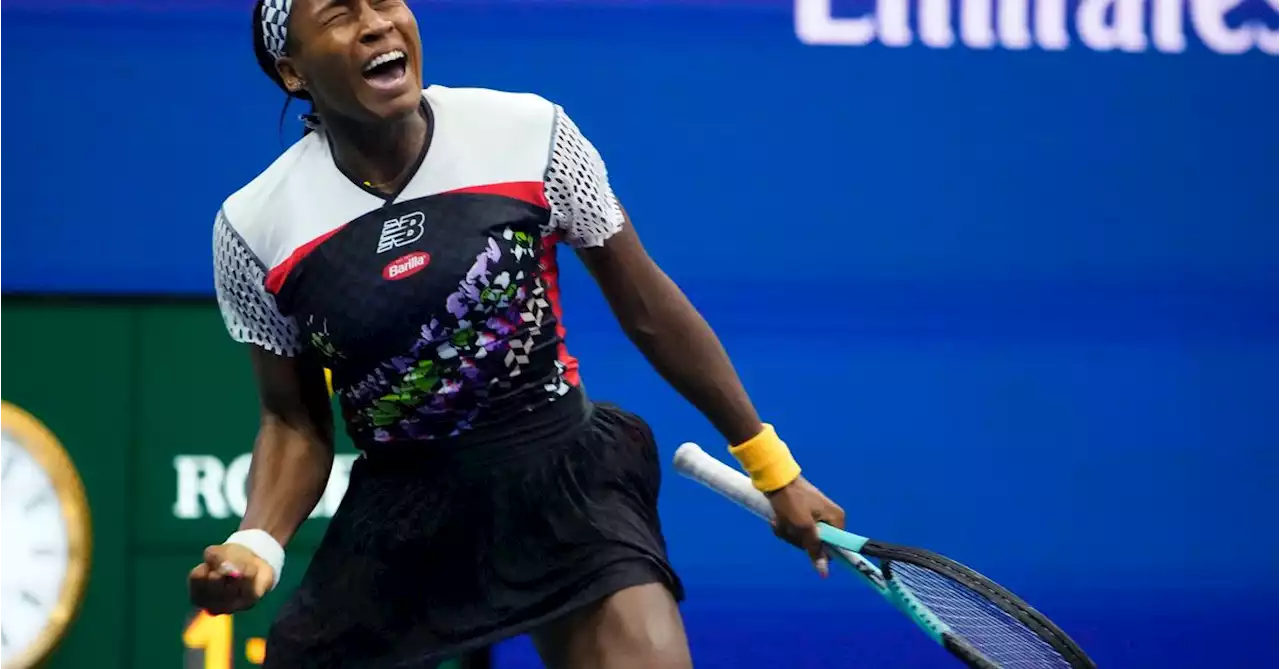 Gauff races into U.S. Open quarters with win over Zhang