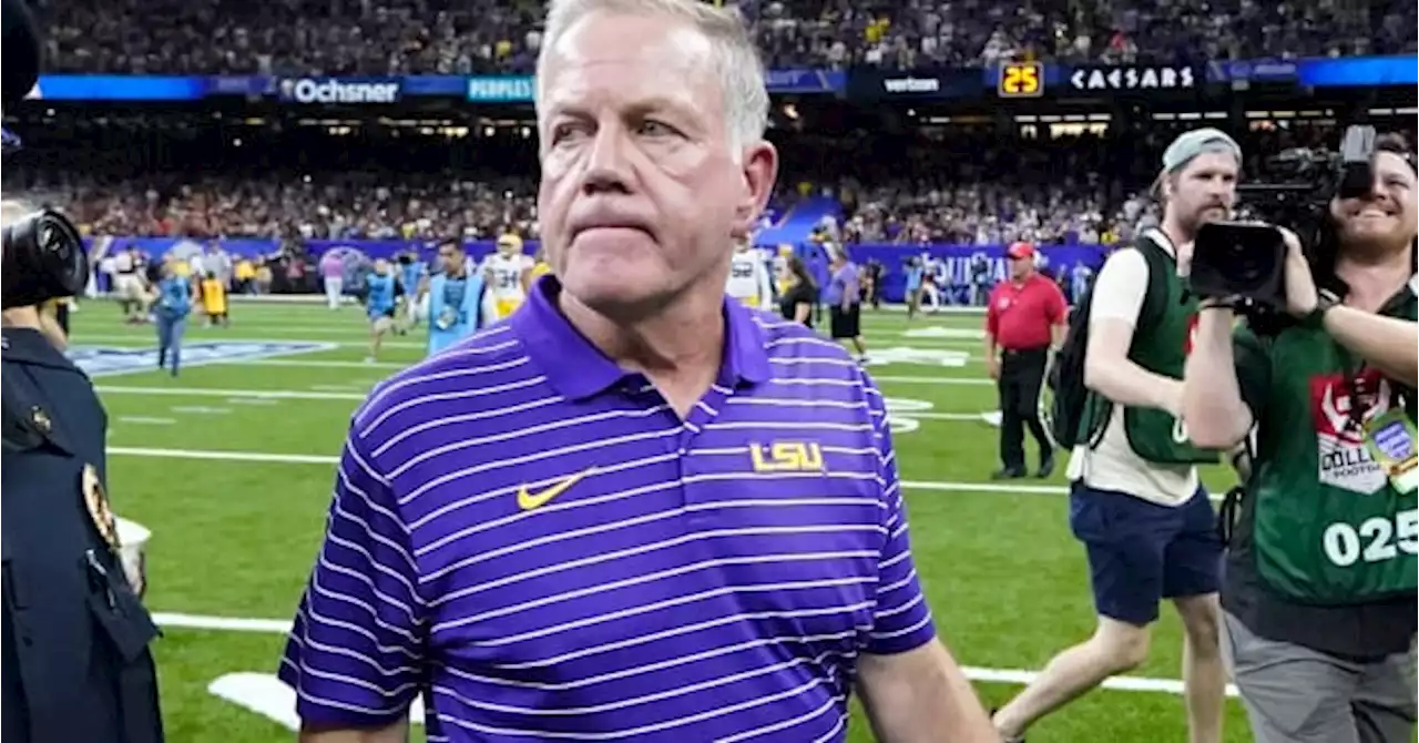 What LSU Coach Brian Kelly Had to Say After Shocking Loss