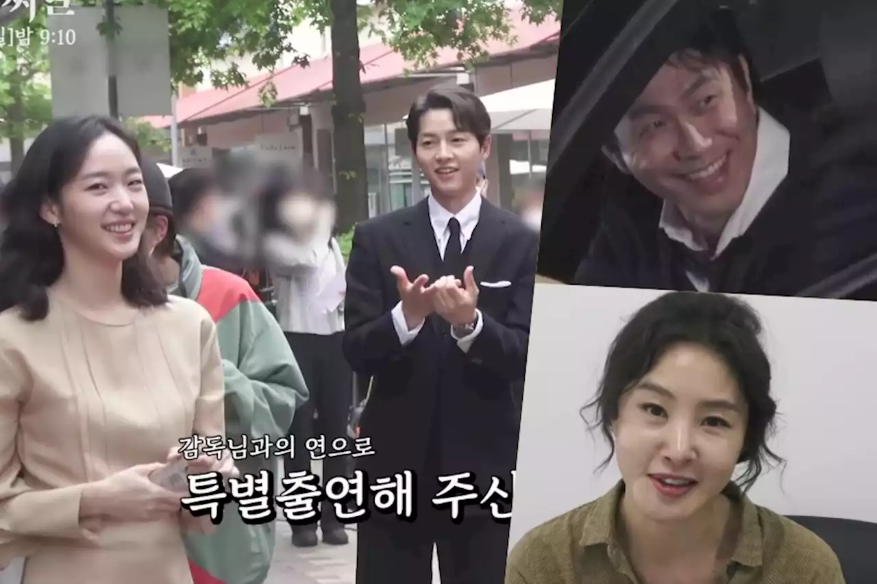 Watch: Song Joong Ki Playfully Pretends To Join The Lively And Welcoming Set Of “Little Women” By Chance