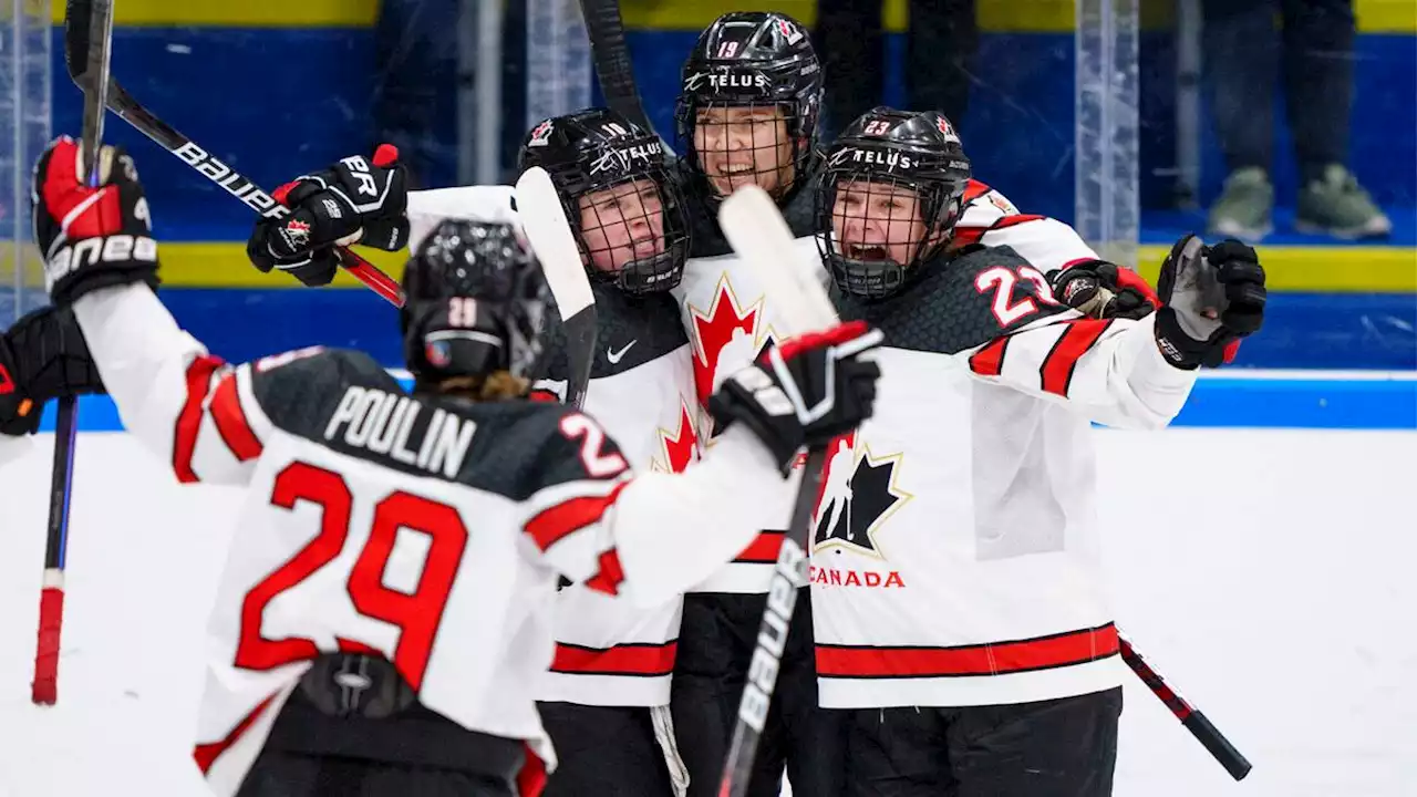 Ishockey: Kanada världsmästare efter rysare