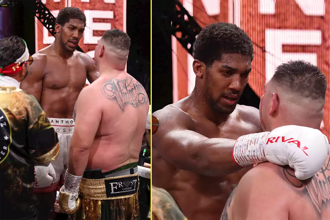 Andy Ruiz Jr revealed DMs from Anthony Joshua after losing to him in their rematch