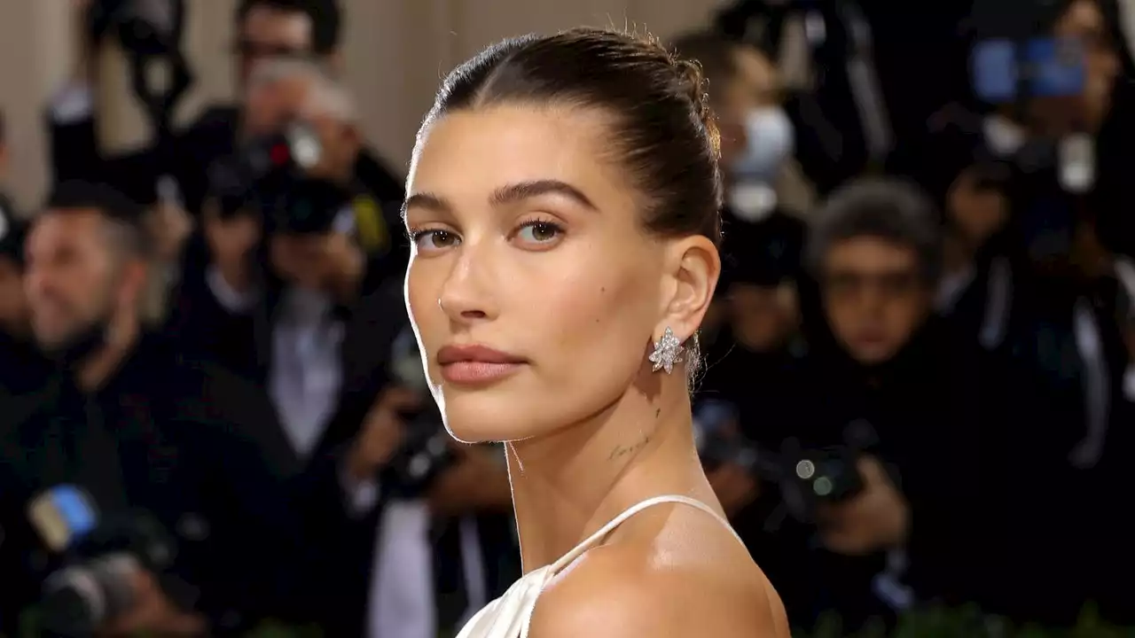 Hailey Bieber Shared a Simple Makeup Hack for a Glowy Base