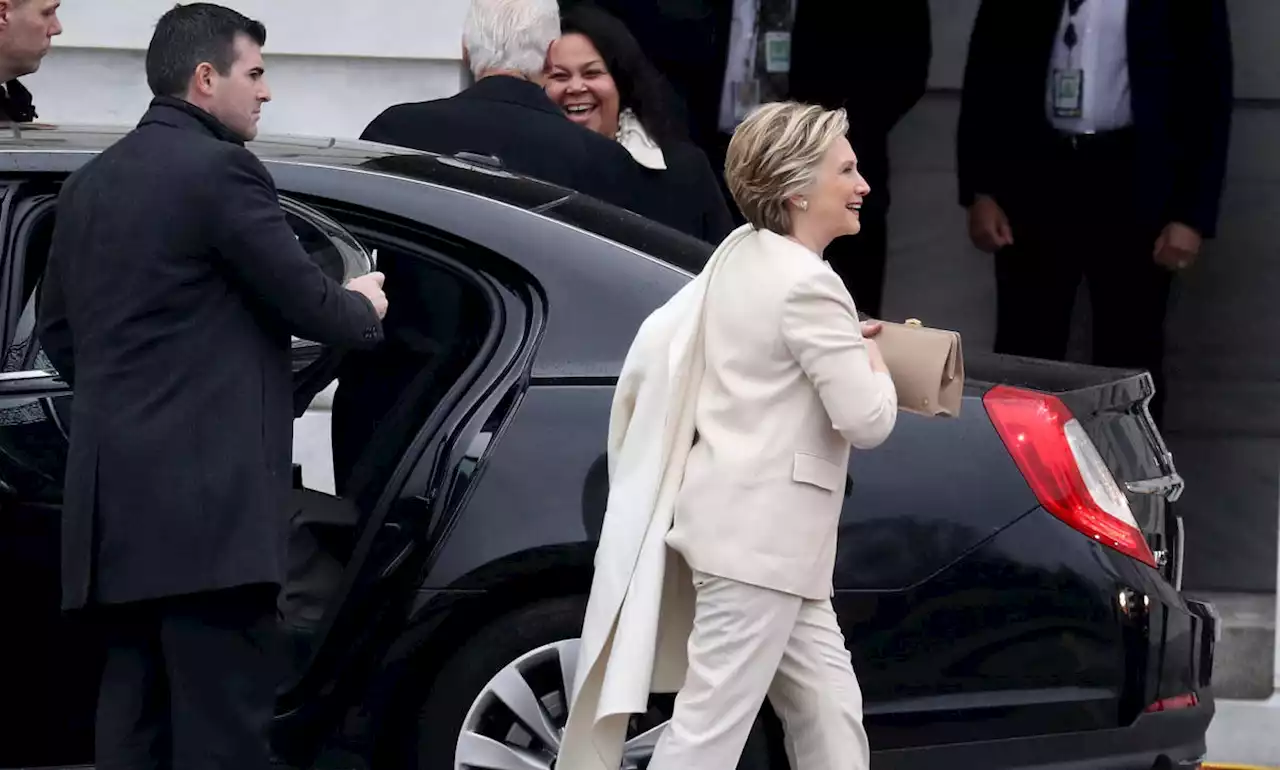 Hillary Clinton says 'suggestive' upskirt photos prompted her to start wearing pantsuits