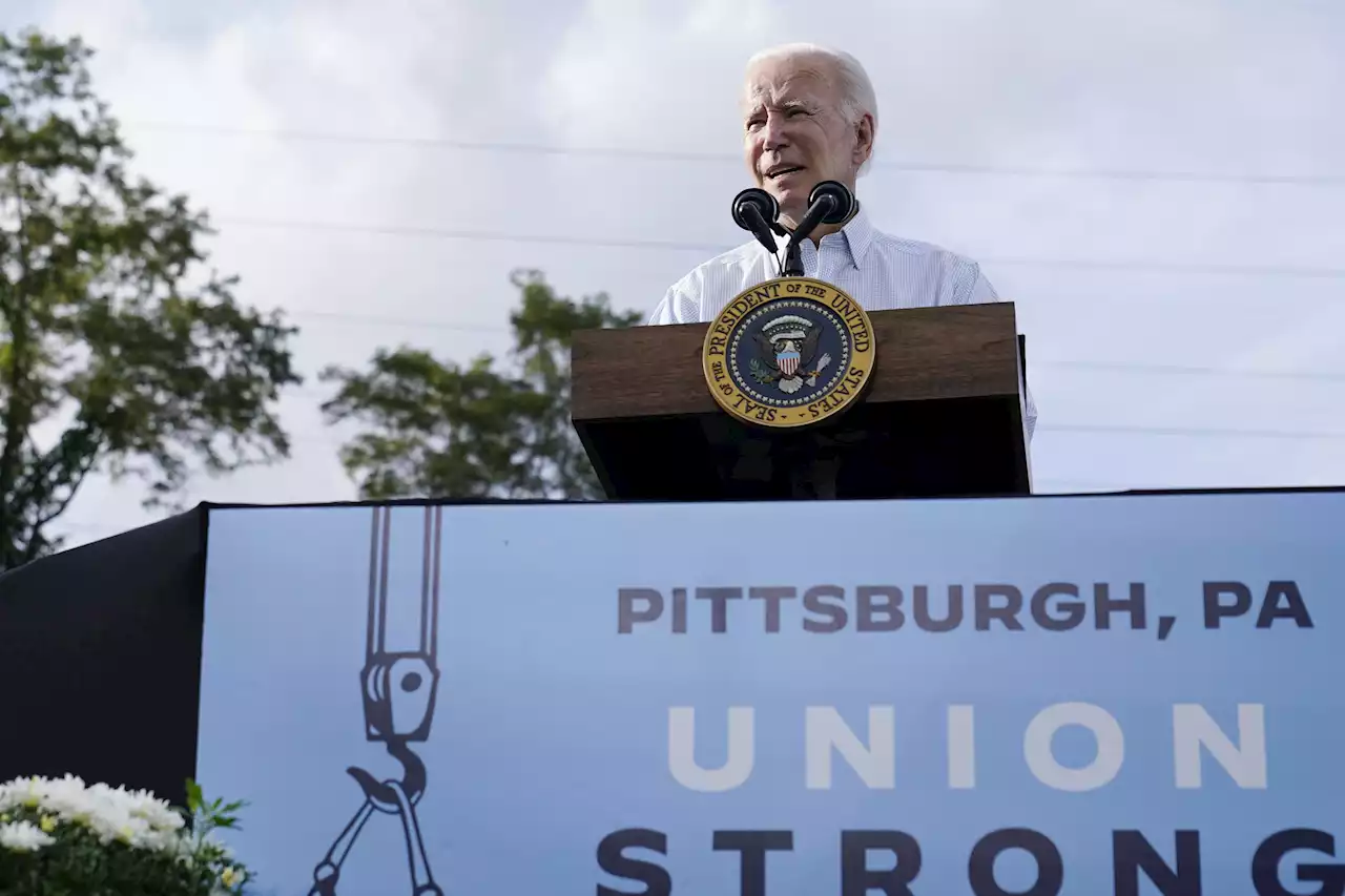 Biden blasts 'extreme' GOP in Labor Day swing-state trips